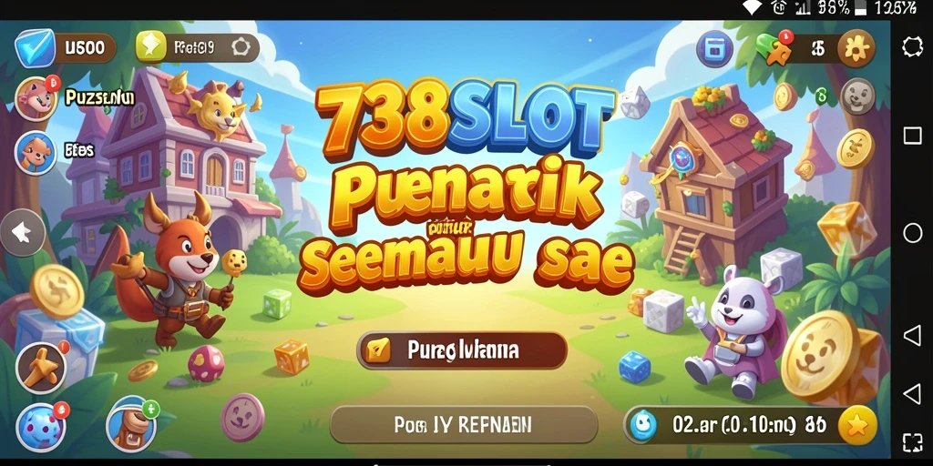 Gameplay <strong>738SLOT</strong> yang menantang dan menyenangkan, penuh teka-teki menarik.