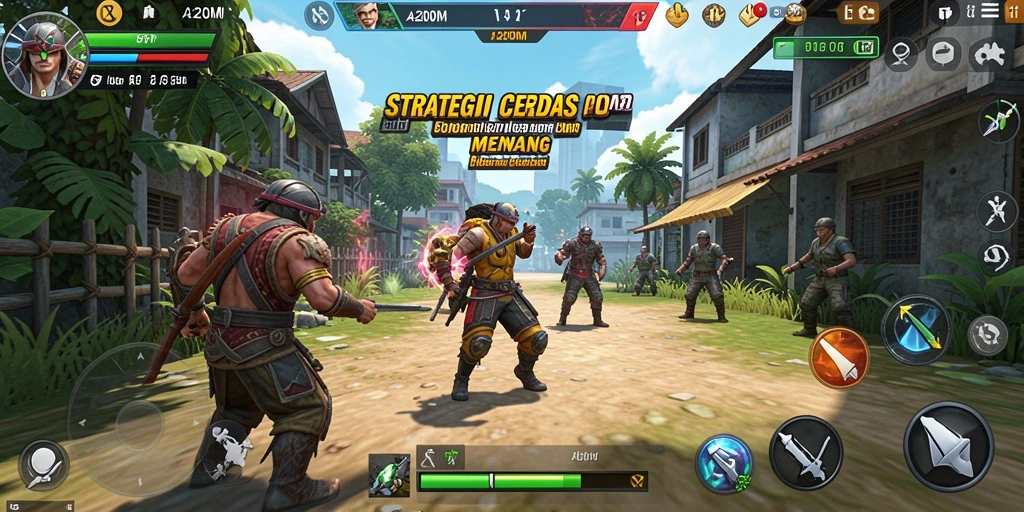 Gameplay A200M yang seru dan menegangkan dengan strategi yang mendalam.
