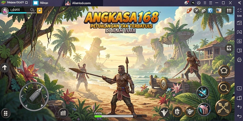Gameplay <strong>ANGKASA168</strong> menampilkan petualangan luar angkasa yang mendebarkan.