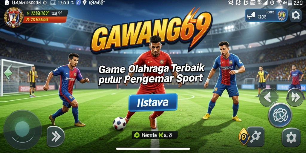 Tampilan gameplay seru GAWANG69 dalam aksi olahraga.