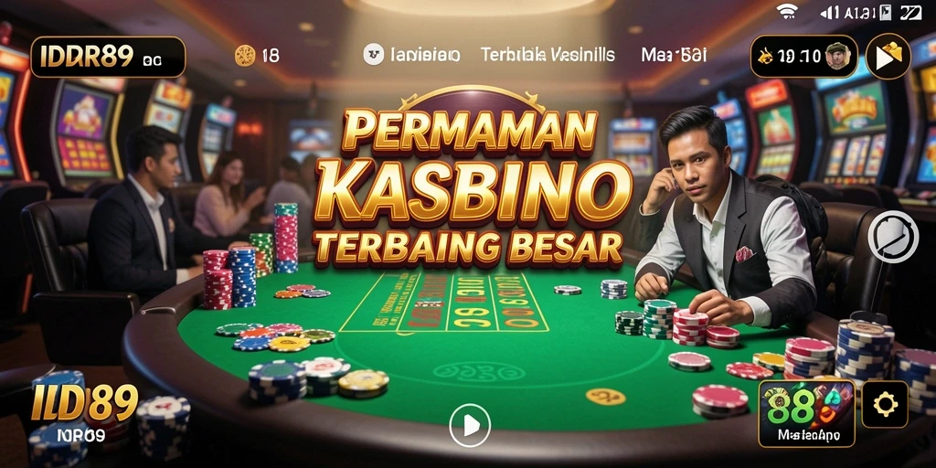 Tampilan menarik dari gameplay Kasino IDR89 yang seru.