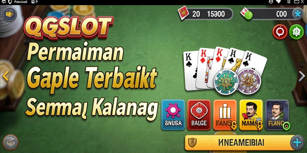 Tampilan gameplay QQSLOT yang menarik dan interaktif.