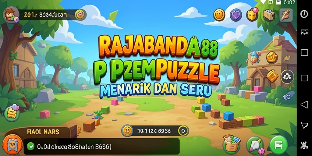 Tampilan gameplay menarik dari RAJABANDAR88 dalam genre Puzzle.