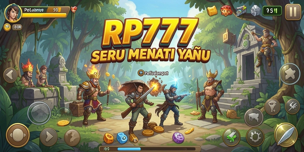 Screenshot gameplay RP777 yang menunjukkan aksi eksplorasi seru.