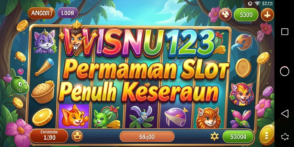 Gameplay WISNU123 menampilkan keseruan permainan Slot yang mendebarkan.