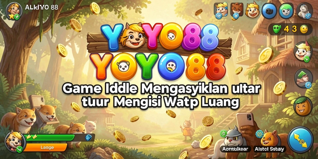 Screenshot utama YOYO88 menampilkan gameplay Idle yang mengasyikkan.